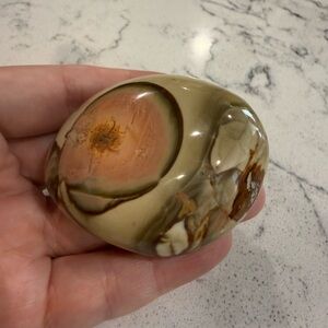 Polychrome Jasper Palm Stone